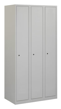 Lockerkast 180 x 90 x 50 cm (HxBxD) met gladde deur.
