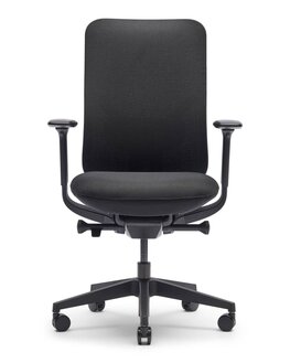 Bureaustoel Zinnia. Met mesh rugleuning.  Met 5 jaar garantie. NEN-EN-1335 getest