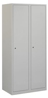 Lockerkast 180 x 80 x 50 cm (HxBxD) met gladde deur.