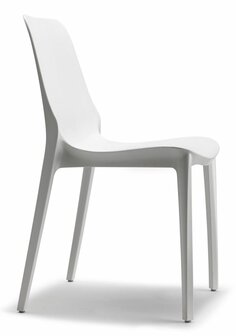 Designstoel, terrasstoel, campingstoel, kantinestoel GINEVRA in 8 kleuren verkrijgbaar van het Italiaanse S&bull;CAB.  5 jaar garantie!