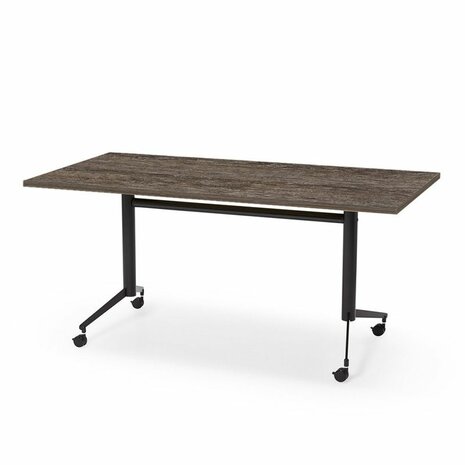 Verrijdbare en kantelbare tafel 180 x 80 cm