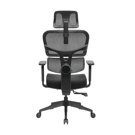 Schaffenburg ergonomische bureaustoel met onge&euml;venaarde comfort en ergonomie. Kleur zwart. NEN-EN 1335 gecertificeerd