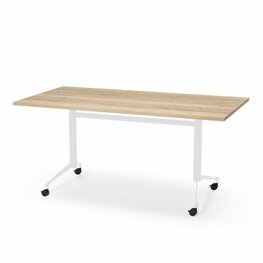 Verrijdbare en kantelbare tafel 160 x 80 cm