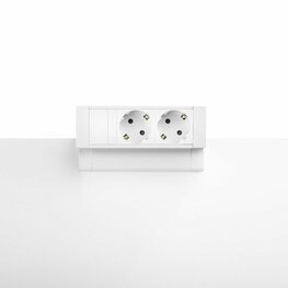 Powerdock 2 x stroom wit