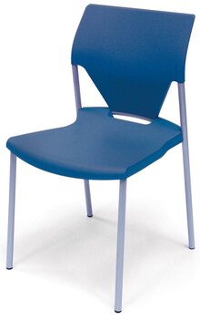 Trendy kantinestoel in diverse kleuren zonder armleuning Trendy kantinestoel in diverse kleuren zonder armleuning