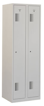 Lockerkast 180 x 60 x 50 cm (HxBxD) met perforatie ventilatie  in deur. Lockerkast 180 x 60 x 50 cm (HxBxD) met perforatie ventilatie  in deur.