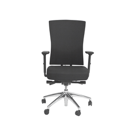 Schaffenburg serie 300 NEN Comfort ergonomische bureaustoel met zwart of aluminium voetkruis Schaffenburg serie 300 NEN Comfort ergonomische bureaustoel met zwart of aluminium voetkruis