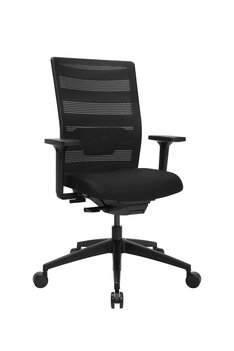 Airwork ergonomische bureaustoel met in hoogte verstelbare armleuningen. Airwork ergonomische bureaustoel met in hoogte verstelbare armleuningen.