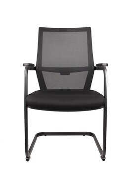 Vergaderstoel met sledeframe